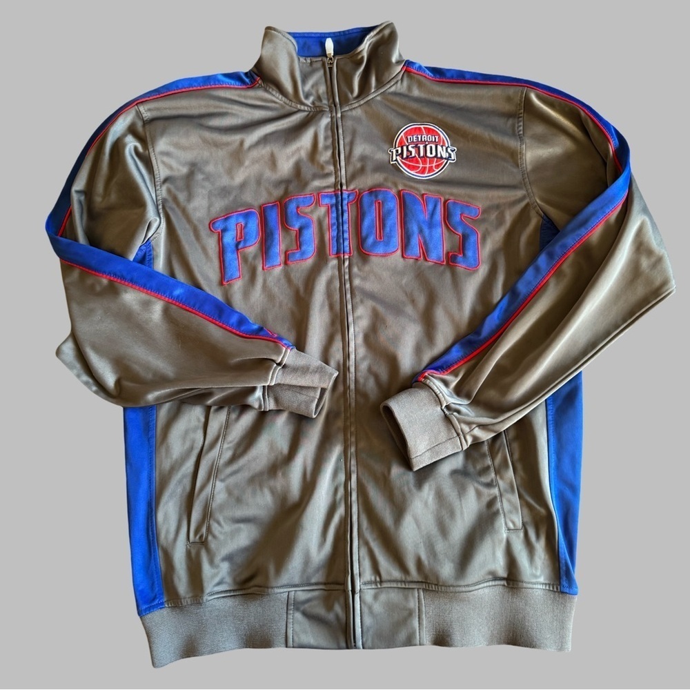 DETROIT PISTONS Men’s Warm up Track Jacket